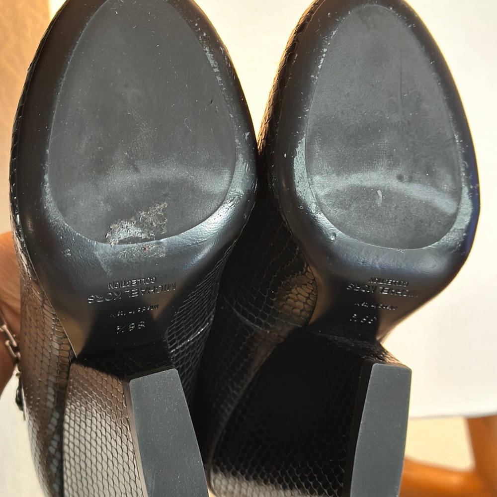 Michael Kors Collection Julianne Python-Embossed … - image 5